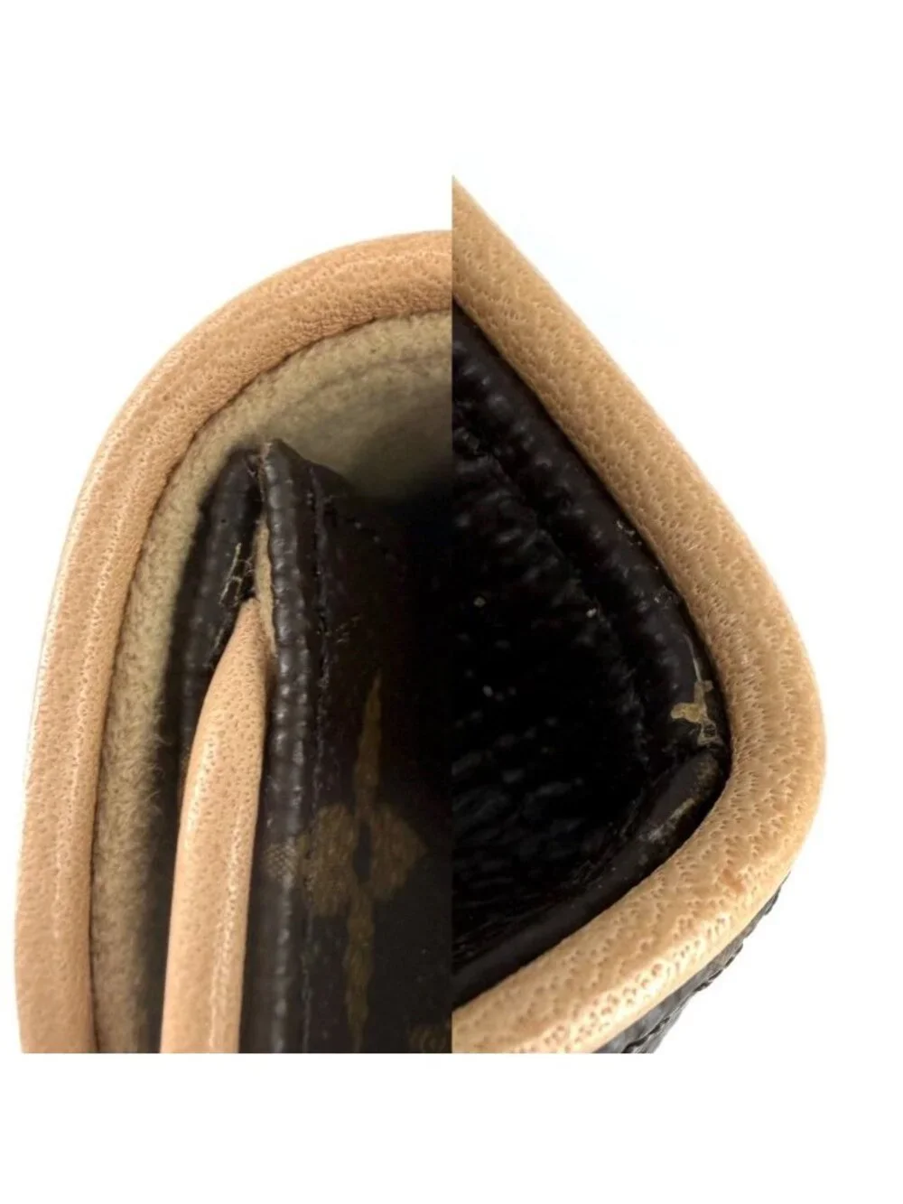 Louis Vuitton Waist Bag Monogram Pochette Florentine Pouch Brown Gold
